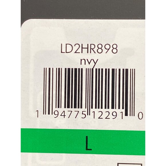 Karl Lagerfeld Paris Women's Navy Elbow Sleeves Cardigan Sweater Size L NWT - Picture 4 of 4